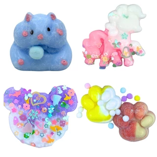 Kit Com 4 Brinquedos Estica e Puxa Anti Estresse - Castela