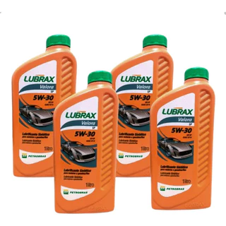 Kit 4 Óleo Lubrificante Lubrax Valora Sintético 5w30 1 Litro