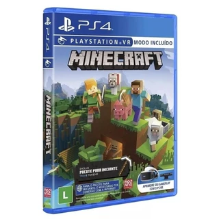 Minecraft Pacote Para Iniciantes BR (Roda com PSVR) - PS4