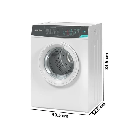 Secadora de Roupa 12kg Wanke Comfort 12 Programas Branco 220V - SWSA120P