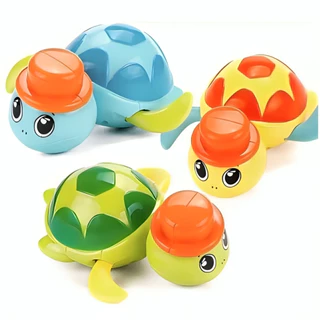 Brinquedo De Banho Tartaruga Bebe Que Nada Infantil Castela