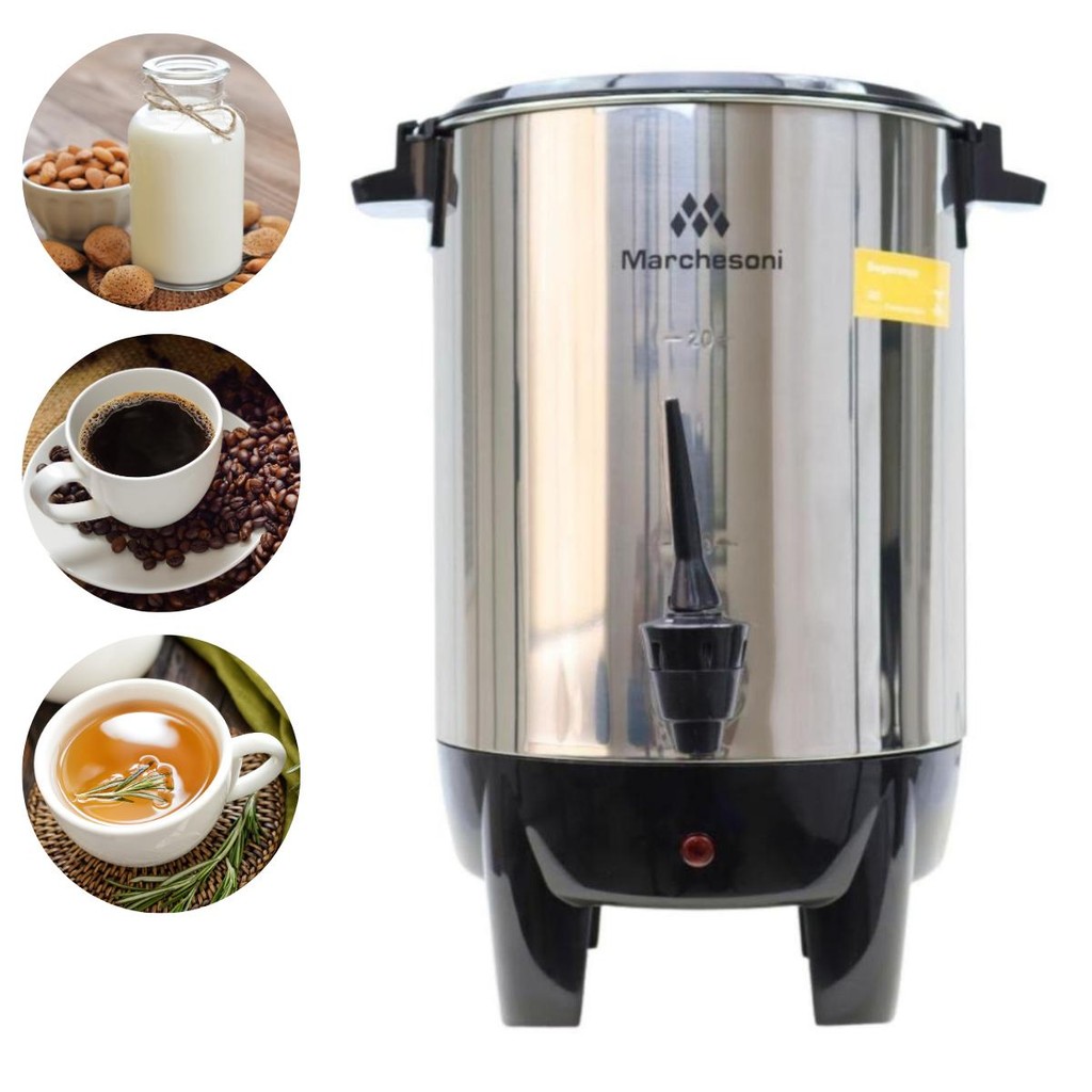 Cafeteira Elétrica Industrial Máquina de Café Automática de 