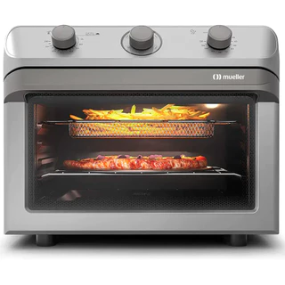 Fritadeira ElÉTrica Sem ÓLeo Fryer Air Forno Mueller 35 Litros Prata Mfb35g 220v