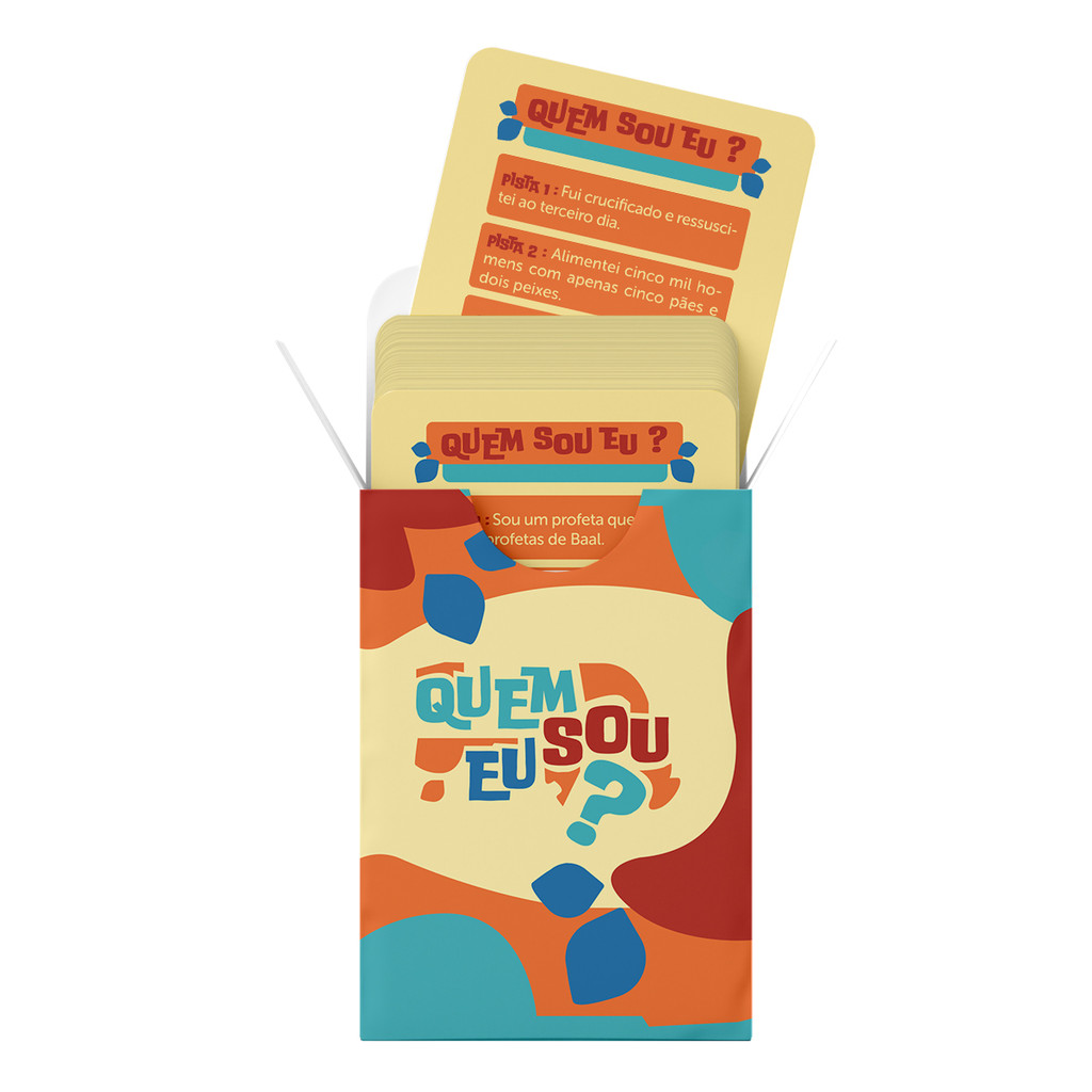 Jogo Bíblico de Cartas | Quem Sou Eu - Penkal