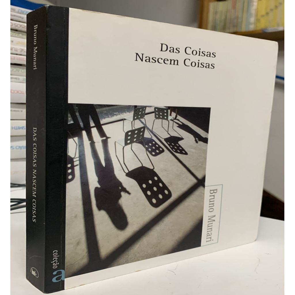 DAS COISAS NASCEM COISAS autor bruno munari | Shopee Brasil