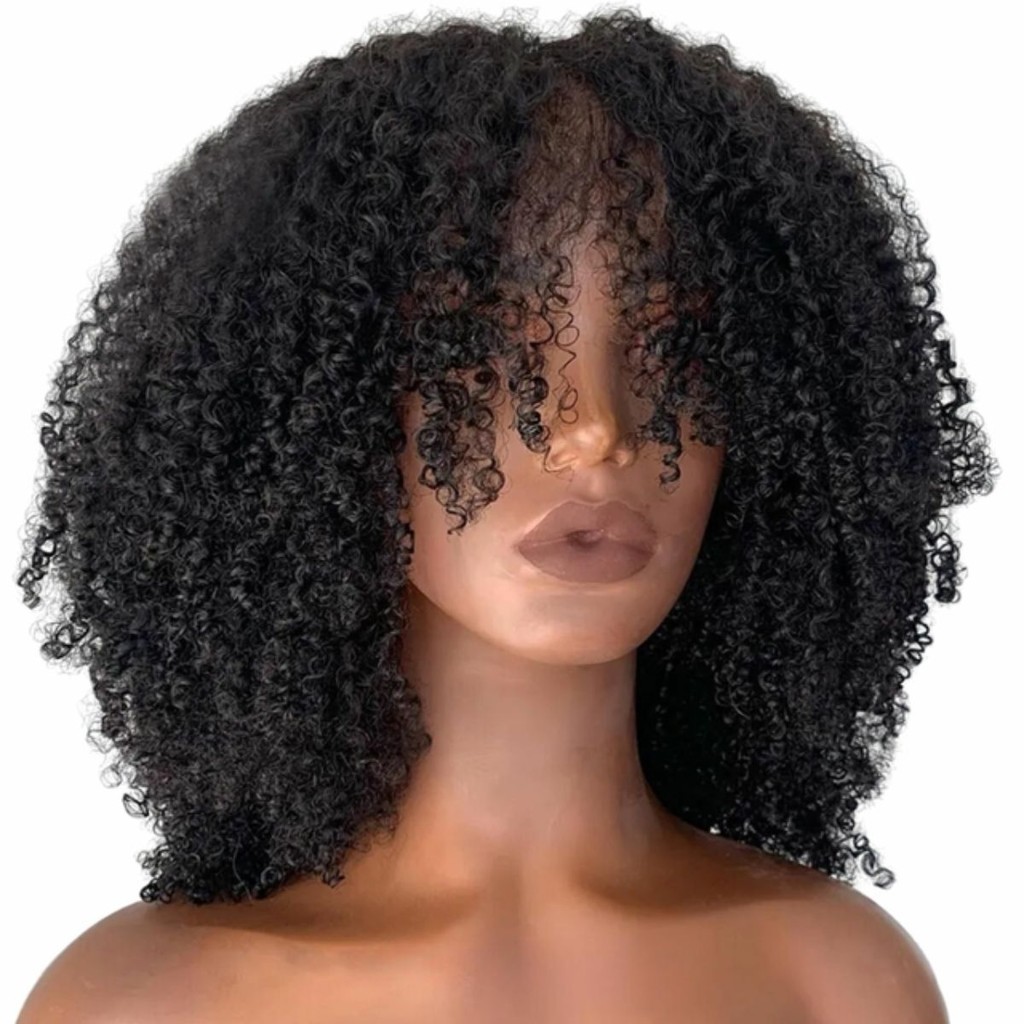 Peruca Wig 35cm Aplique Lace Front Feminina Cabelo Cacheado Postiço ...