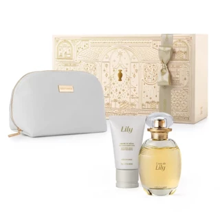 Kit Presente Natal L`eau De Lily (3 itens) - O Boticário