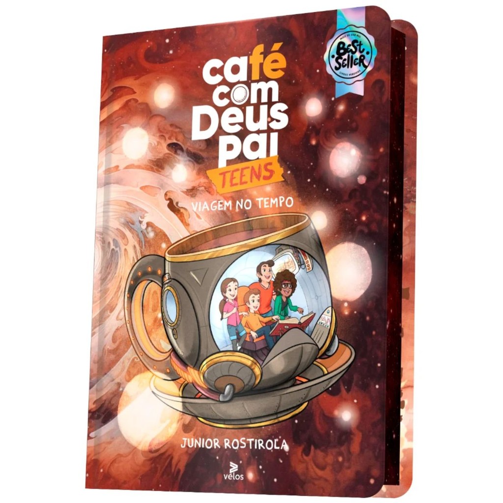 Café com Deus Pai Teens 2025 | Viagem no Tempo | Capa Dura | Junior ...