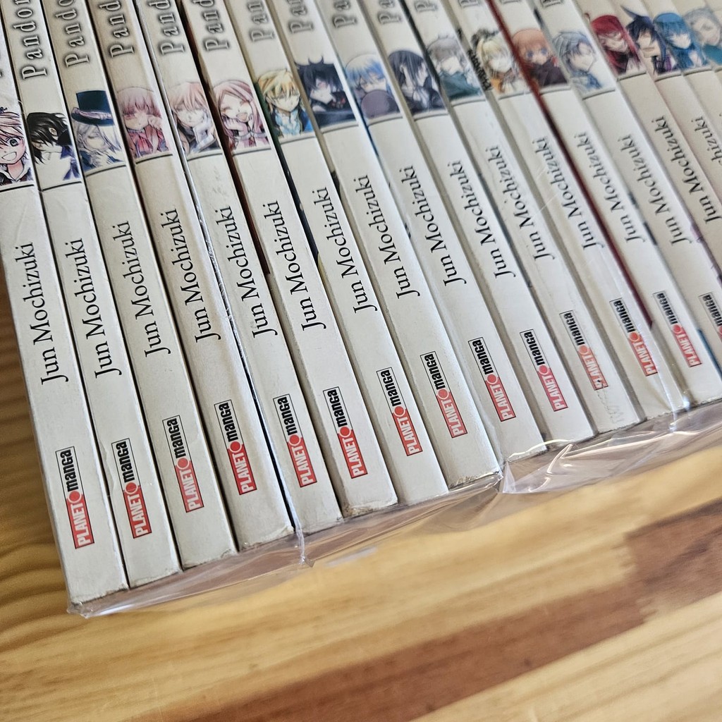Pandora Hearts 1 ao 24 - Coleção Mangá Panini | Shopee Brasil