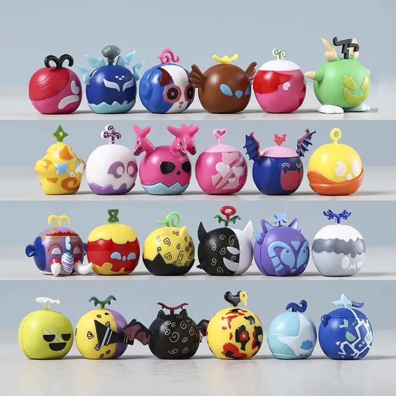 Blox Fruits Q Estatueta Figuras Modelo Bonecas Brinquedos Conjunto De ...