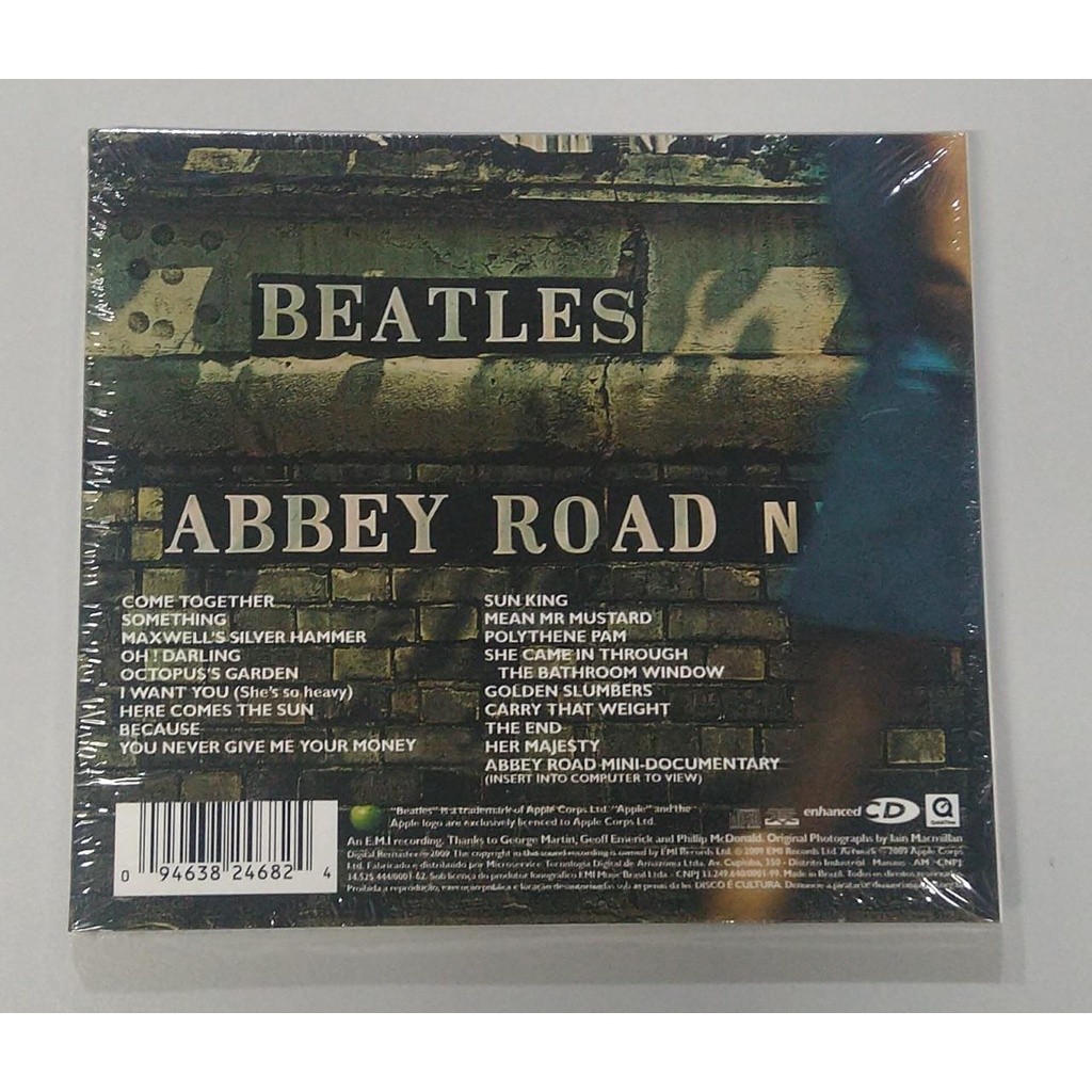 Cd The Beatles - Abbey Road Digisleeve | Shopee Brasil