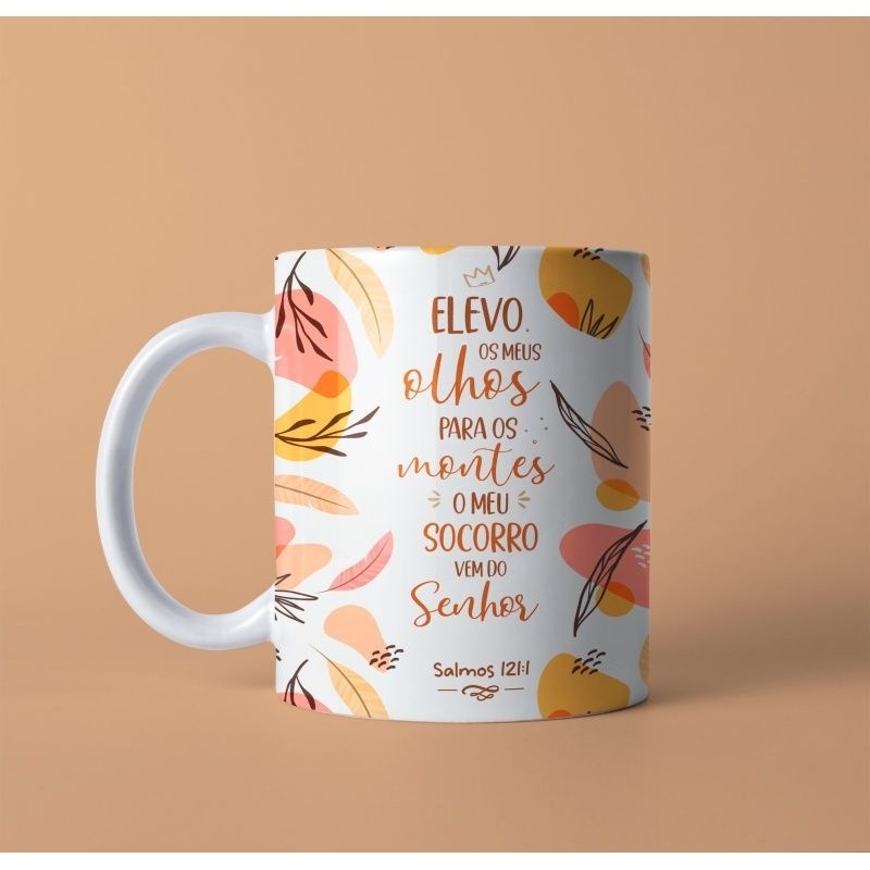 Caneca Com Versículo Bíblico | Shopee Brasil