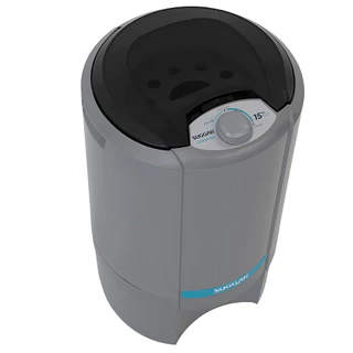 Centrifuga De Roupas Giromax 15Kg CT1501PR Prata Suggar 127V