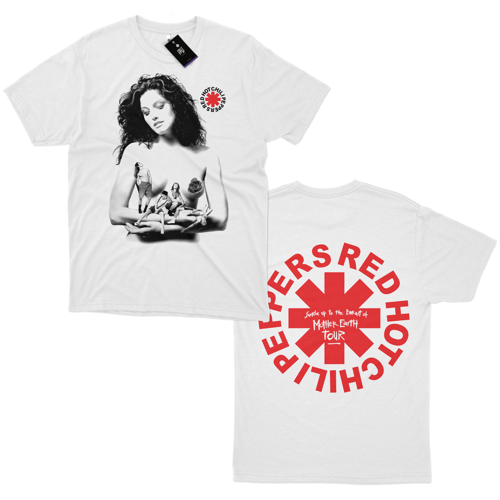 Camiseta Red Hot Chili Peppers Mother Earth Tour 89 Vintage