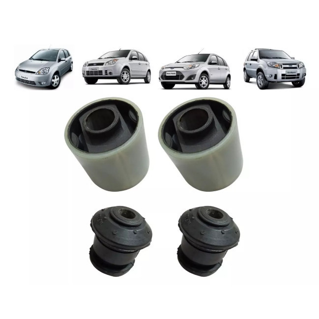 Kit Bucha Balan A Bandeja Dianteira Ford Ka Fiesta Ecosport Shopee Brasil