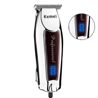 Kemei 9164 Máquina De Acabamento cortar cabelo pezinho Barbearia Profissional com display led m