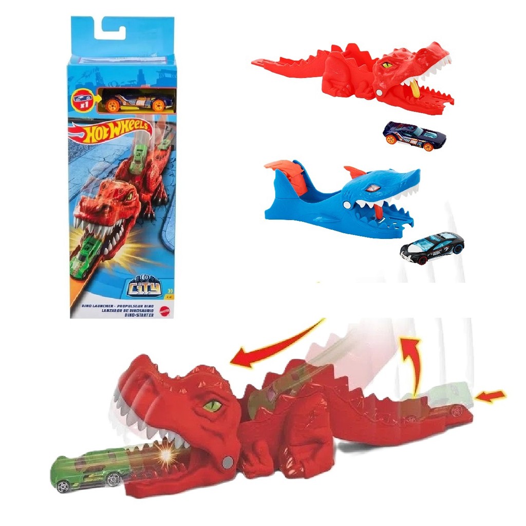 Hot Wheels City Lançador Nemesis Dinossauro Mattel Gvf41 | Shopee
