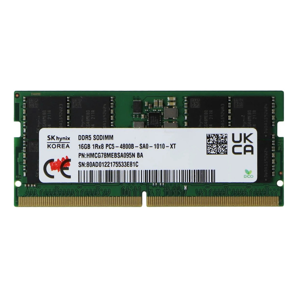 Memória Notebook 16gb Sk Hynix Ddr5 4800mhz Hmcg78mebsa092n