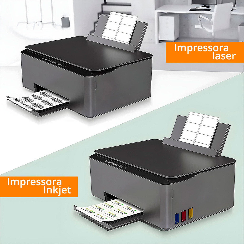 Etiqueta Ink-Jet/Laser Papel A4 288.5X200, BIC, Pimaco, 874992