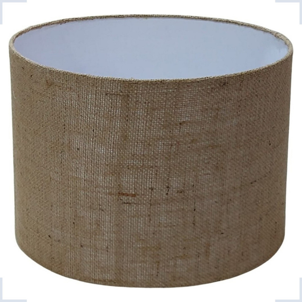 Cúpula para Abajur Cor Juta Medidas 40x40x28