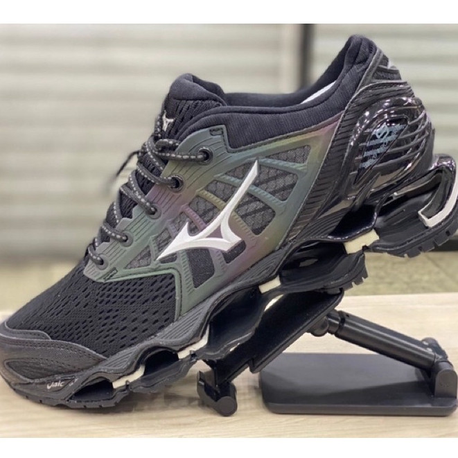 Tênis Masculino Esportivo MIZUNO Pro 9 Preto Refletivo Black Total ...