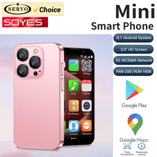 Reconhecimento Facial SOYES XS18 PRO Mini Smartphone Android, Rede 3G , 2GB+16GB ,Visor De 3 " , Câmera De 5MP ,Dual SIM