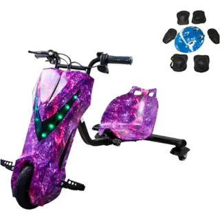 Triciclo Elétrico Drift 3 Velocidades 250w Bluetooth Led