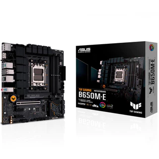 Placa Mãe Asus TUF Gaming Para AMD AM5 B650M-E 4xDDR5 mATX