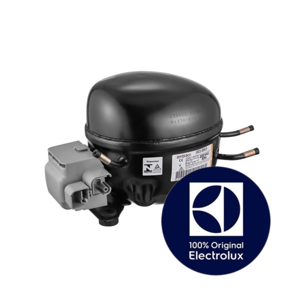COMPRESSOR R134 EM2S80HLR ELECTROLUX ORIGINAL - DF51 - DF51X