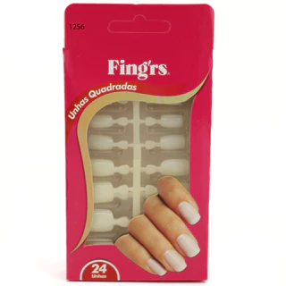 Unhas Postiças Quadradas Fing