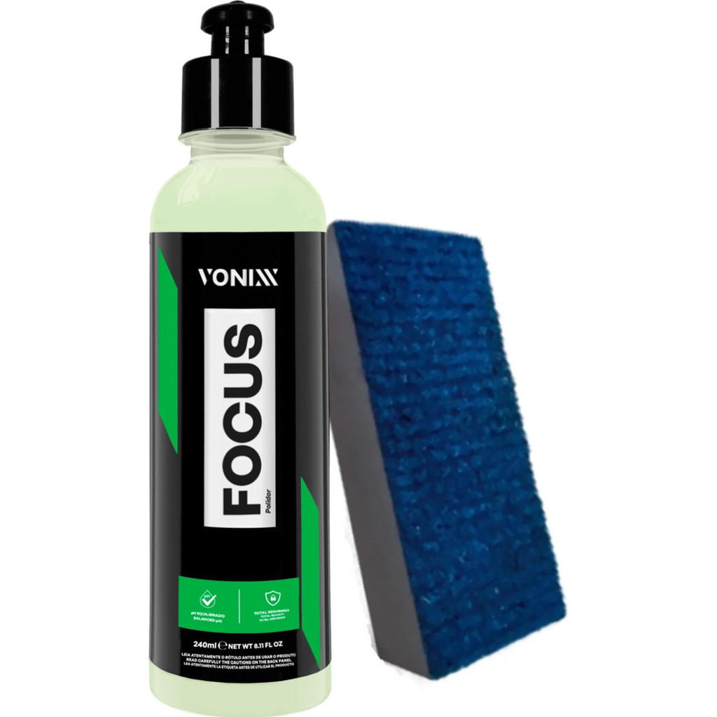 Focus Removedor De Chuva Acida + Taco Carpete Vonixx