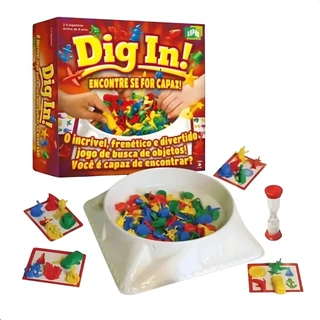 Jogo De Busca Dig In Brinquedo D Encontrar P/ Familia Infantil Copag