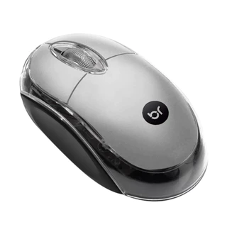 Mouse Usb Prata Com Alta Precisão Bright