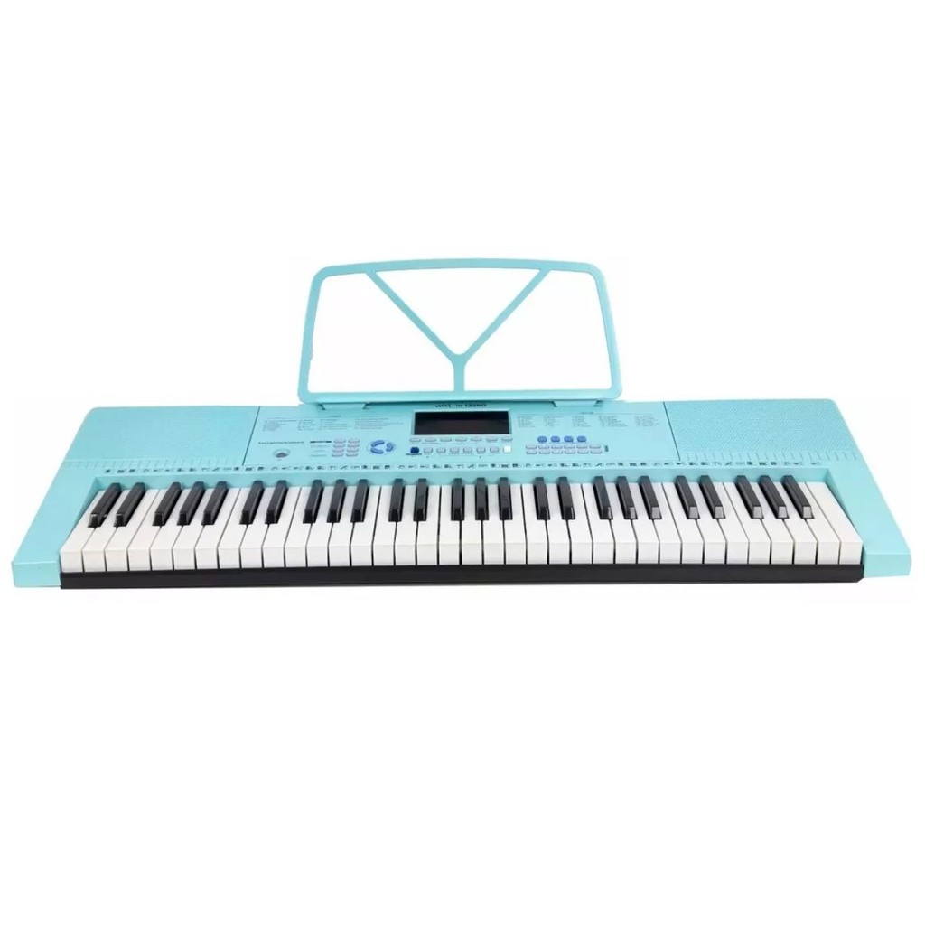 Teclado Piano Musical 61 Teclas MXT M-T3260 Azul | Shopee Brasil