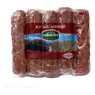 Kit Salame Artesanal Pronto Para Consumo 