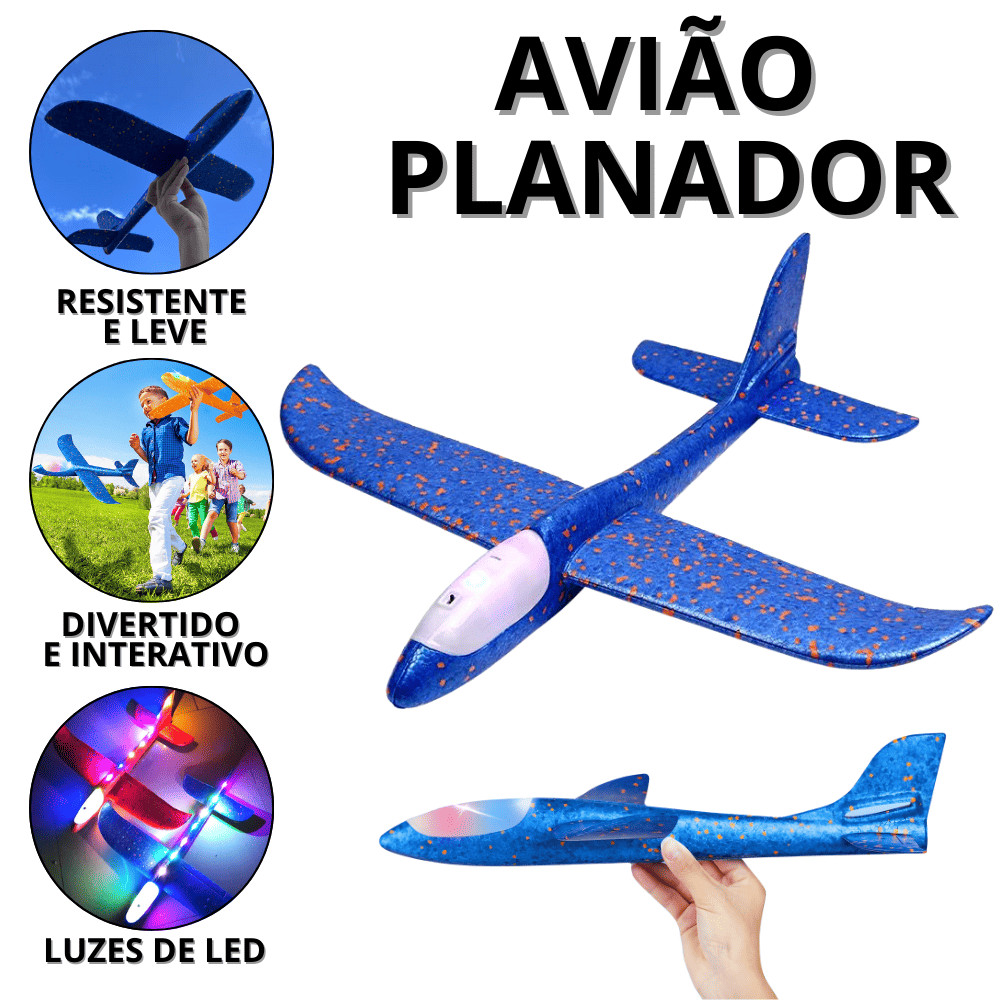 Avião De Brinquedo Isopor Aviao Planador Aviãozinho De Isopo Aviaozinho ...
