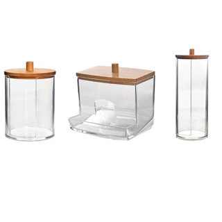 Kit 3 Potes Organizadores em Oferta na Shopee