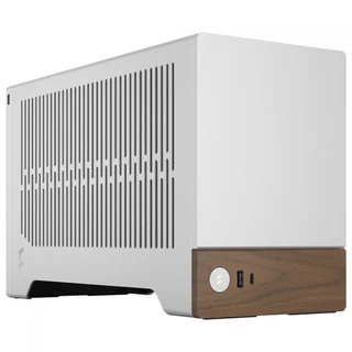 Gabinete Gamer Fractal Design Terra, Mini ITX, Aço, Sem Fan, Sem Fonte, Prata, FD-C-TER1N-02