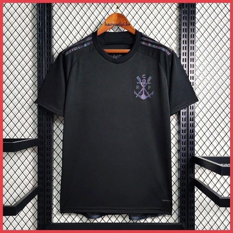 Flamengo 2023 Terceira Camisa De Futebol Preto