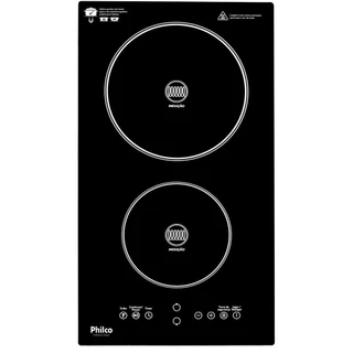 Cooktop de Inducao 2 Bocas 9 Níveis Philco Pct11p 220v
