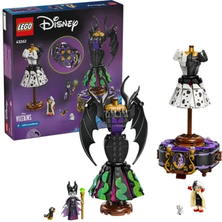 Vestidos da Malévola e Cruella De Vil Disney - 43262 Lego
