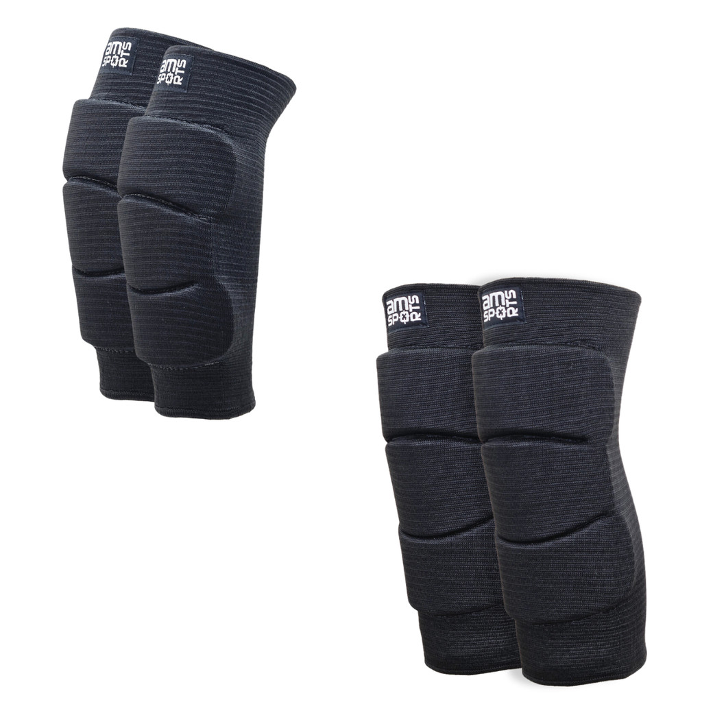 Kit Joelheira E Cotoveleira Para Goleiro De Futsal Am Sports | Shopee ...