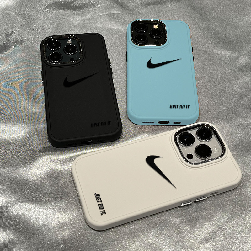 Capa Anti-Impacto De Silicone logo Para iPhone 13 11 12 14 15 16 Pro MAX X XR XS Plus