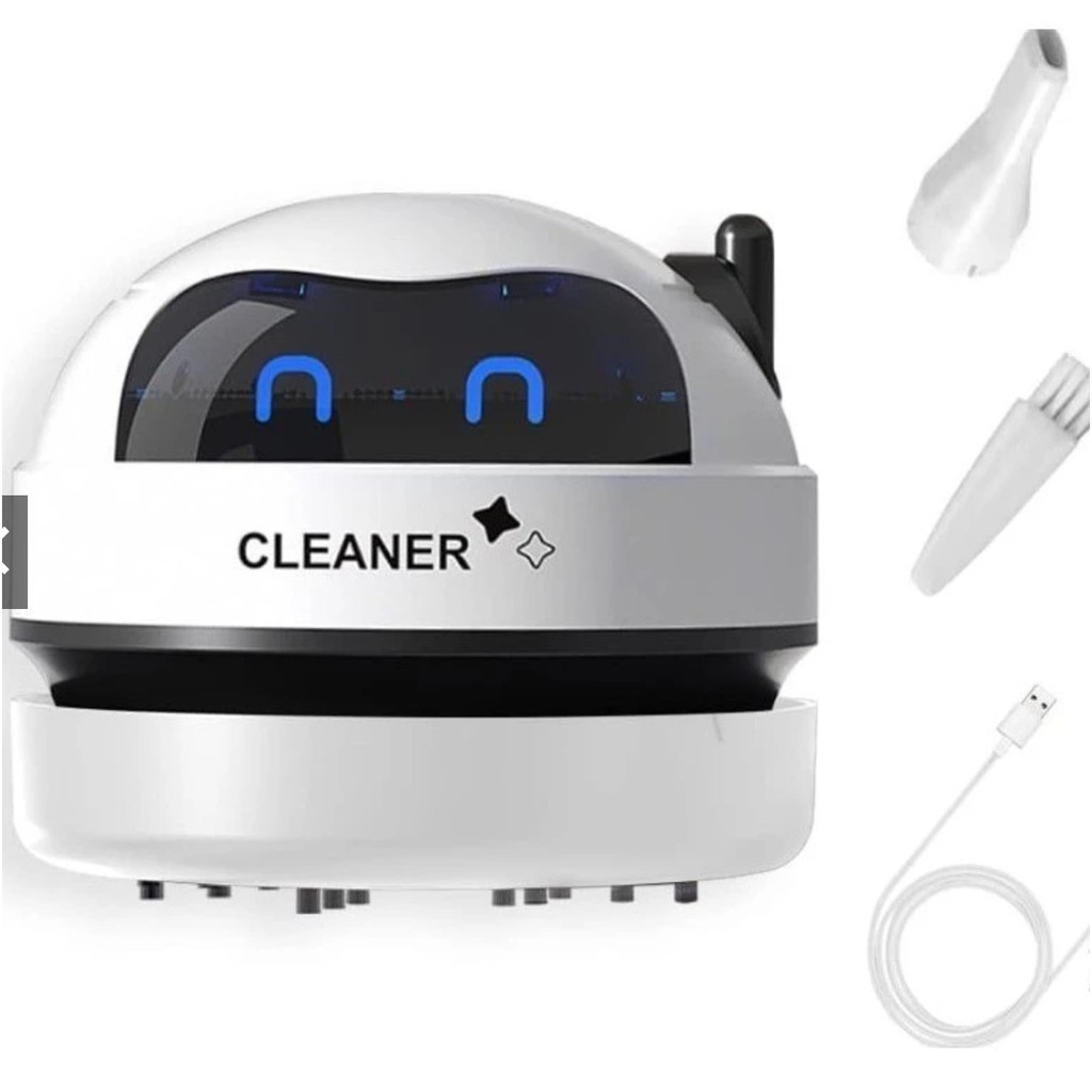 Mini Aspirador De Mesa Limpador Pó Teclado Migalhas Qaulidade