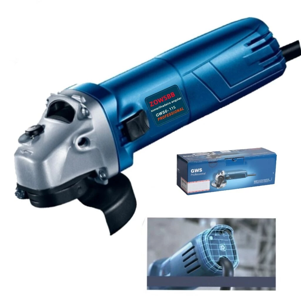 Esmerilhadeira Angular Lixadeira Disco De Corte bosch 980w GW6-115