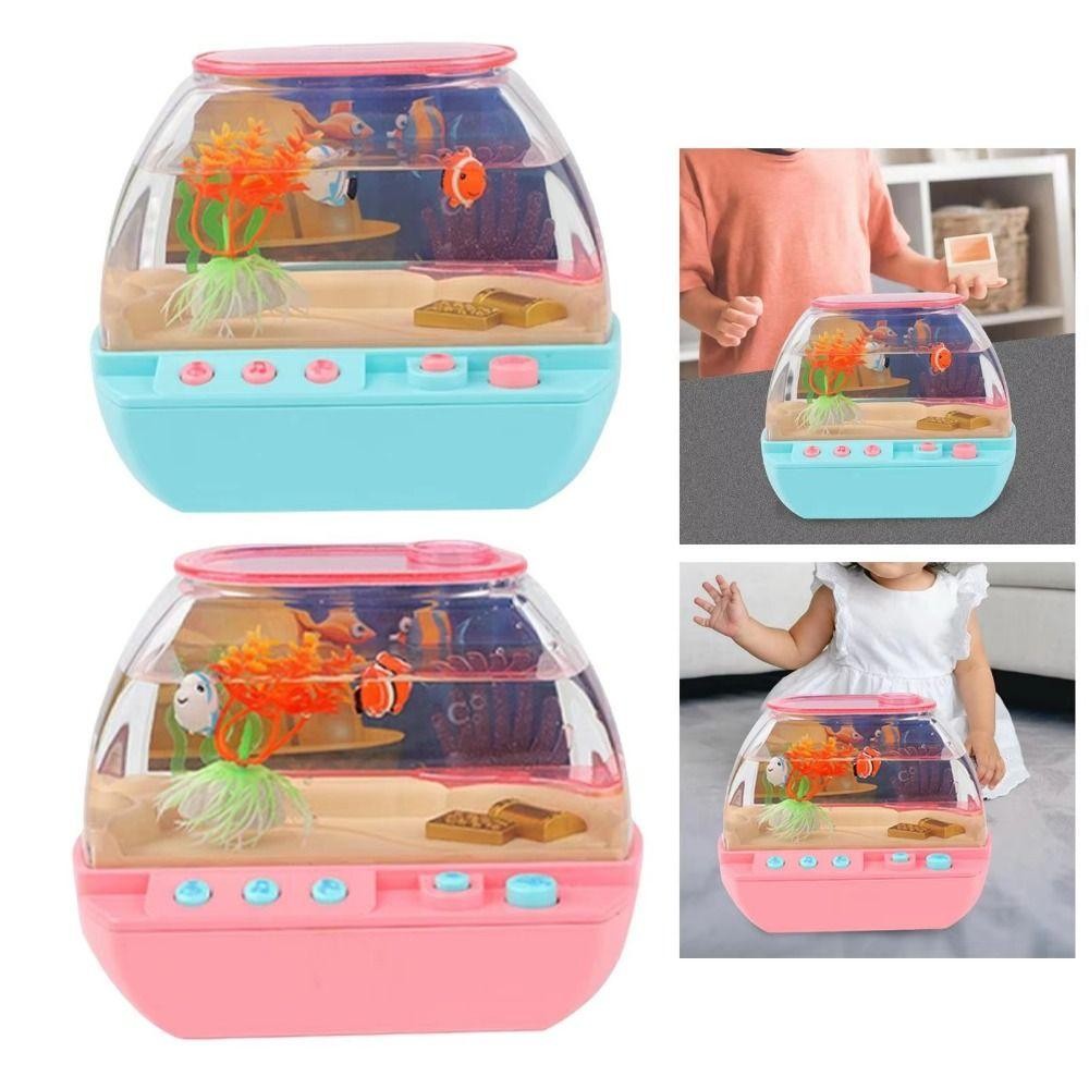 Brinquedo De Aquário Artificial SUNDANCE , Mini Tanque De Peixes