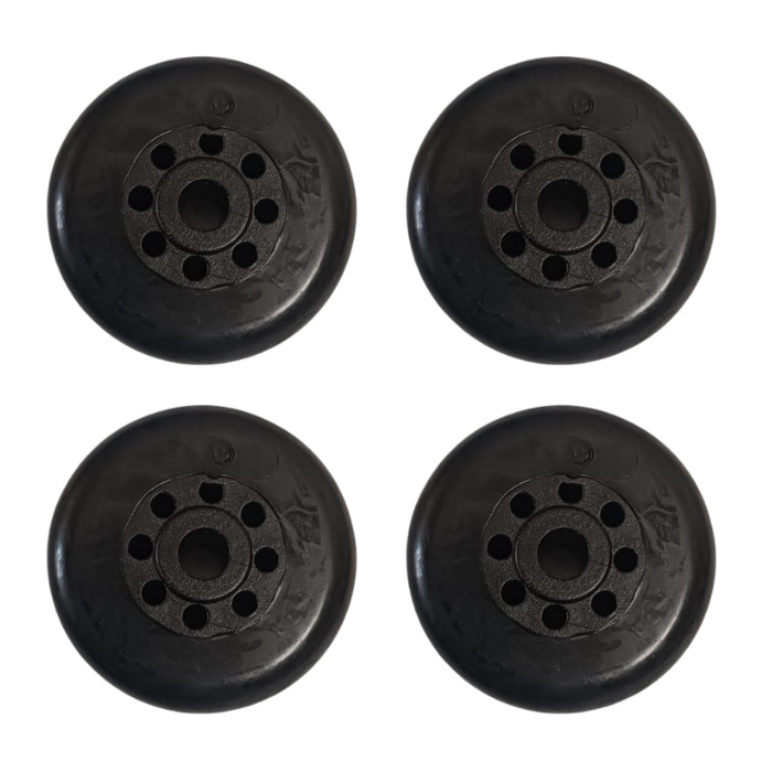 Kit 4 Rodinhas Rodizio Mala Móveis Substituição Avulsa