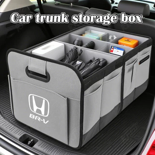 Caixa De Armazenamento Para Porta-Malas De Carro Honda , Lata De Lixo De Couro De Grande Capacidade , Organizador Portát