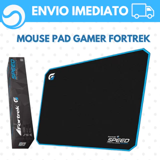 Mouse Pad Gamer 440x350mm SPEED Alta Durabilidade Azul FORTREK com Borda Costurável Envio Imediato 2025
