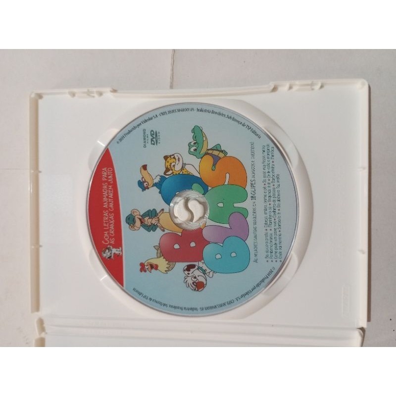 Dvd Bla Bas Bebe Mais Clipes Infantil | Shopee Brasil